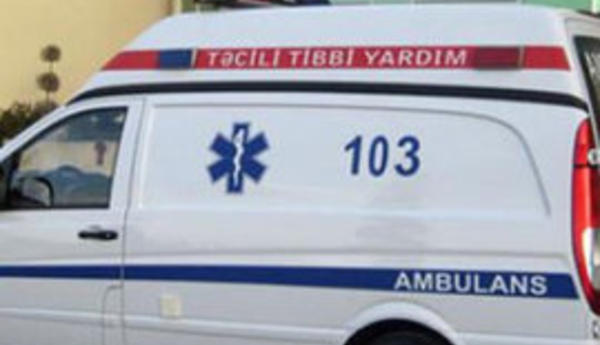 Gəncədə təcili yardım maşını ilə "Jiquli" toqquşub
