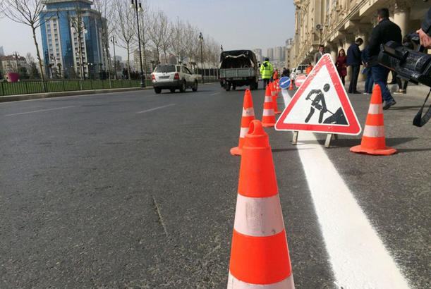 Bakının mərkəzi prospektlərindən birində nəqliyyatın hərəkəti məhdudlaşdırılacaq