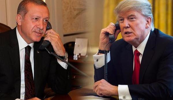 Ərdoğan və Tramp arasında telefon danışığı olub