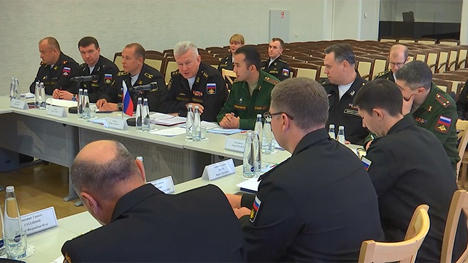 В Санкт-Петербурге проходит встреча командующих ВМС прикаспийских государств