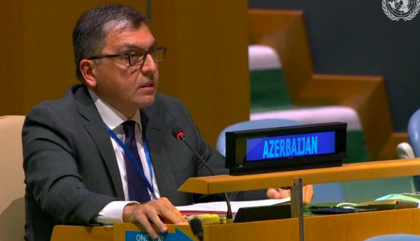 Постпред при ООН: Азербайджан превратился из страны, получающей гумпомощь, в страну-донора