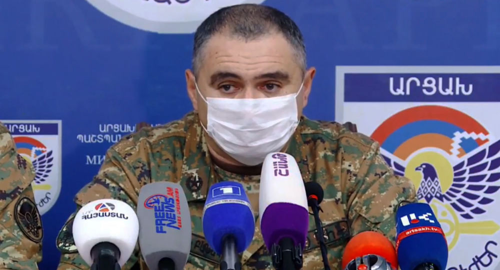 Qarabağdakı separatçı qurumun "müdafiə nazirinin" müavini polkovnik Artur  Sarkisyan