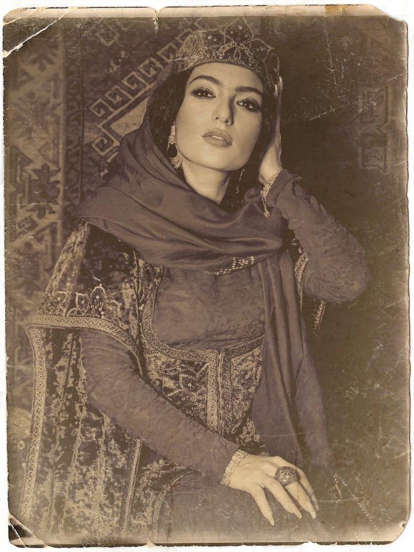 Азербайджанские ханы. Царица Нушаба. Азербайджанская поэтесса. Мусульманские царицы.