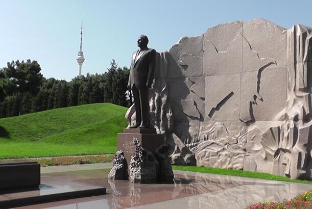 XİN rəhbərliyi Fəxri xiyabanı ziyarət edib