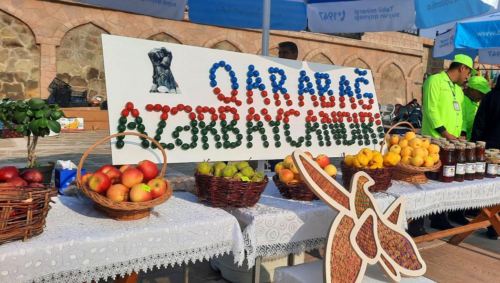 Naxçıvanda “Ailə təsərrüfatı məhsulları”nın-satış yarmarkası keçirilir FOTO