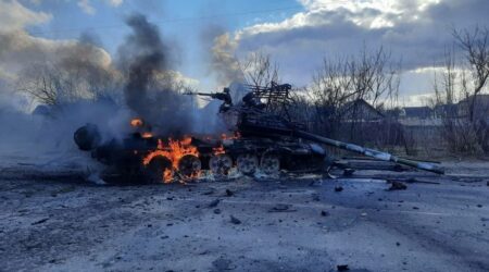 Ukrayna ordusu: Bu günədək Rusiyanın 4 500 hərbçisi öldürülüb