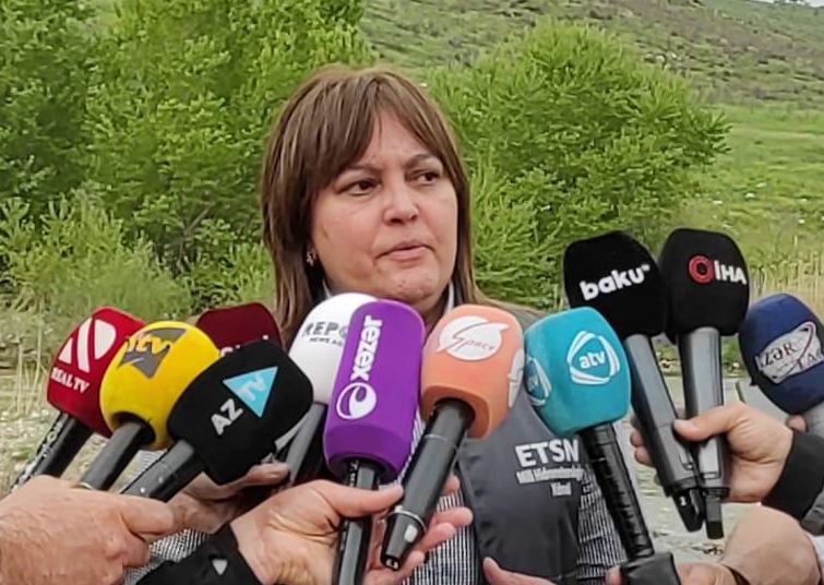 Transhərhəd çaylarında avtomat hidroloji stansiyalar quraşdırılacaq - Umayra Tağıyeva