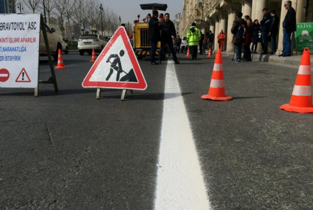 DİQQƏT: Bakıda iki yolun kəsişməsində hərəkət qismən məhdudlaşdırılacaq