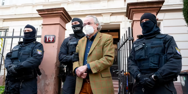 Germany arrests 25 accused of plotting coup