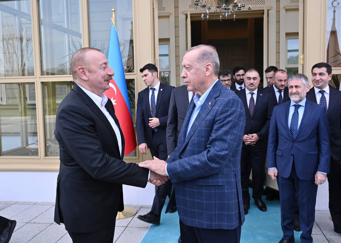 Ilham Aliyev Met With President Of Türkiye Recep Tayyip Erdogan In Istanbul