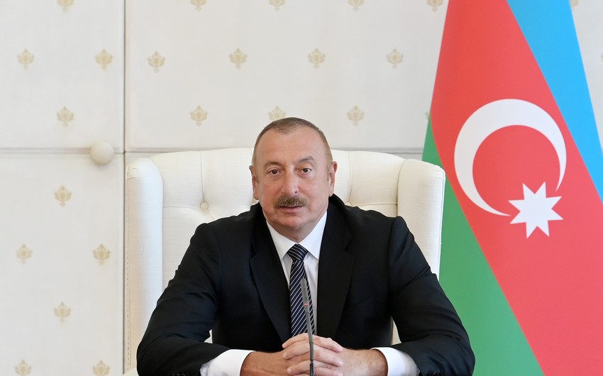 President Ilham Aliyev thanked Recep Tayyip Erdogan