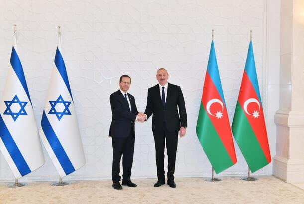 Azərbaycan və İsrail prezidentləri arasında görüş keçirilib