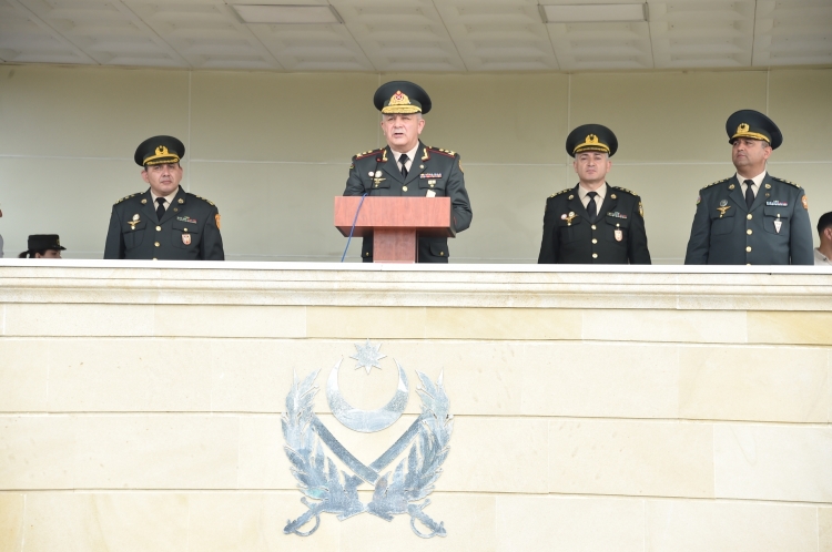 The next graduation of cadets took place in Jamshid Nakhchivanski