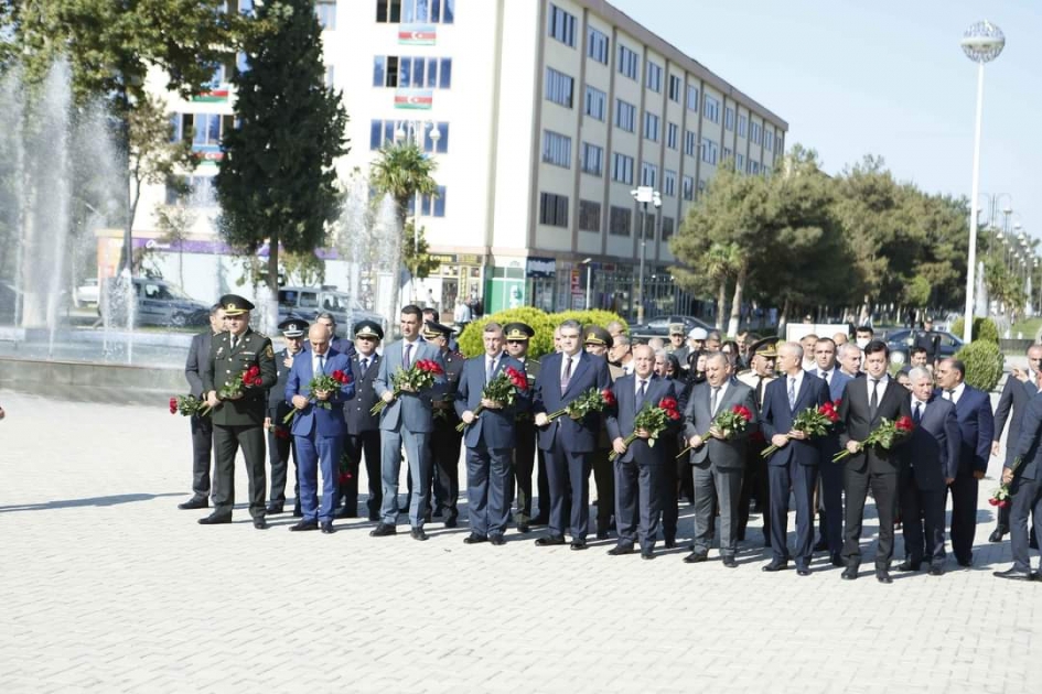 In connection with the Memorial Day, a city-wide event was held in Shirvan