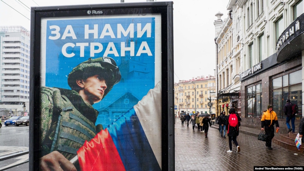 He threw stones at posters depicting Russian soldiers and…