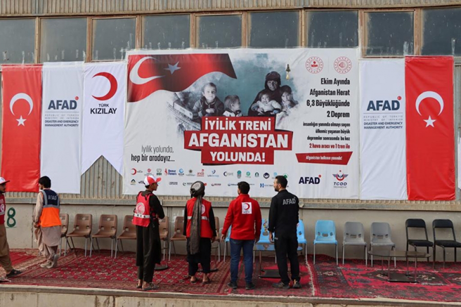 The 19th “Goodness Train” carrying aid to Afghanistan has arrived in Herat