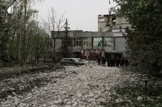 Ukraynanın Çerniqov şəhərində ölən və yaralananların sayı artıb