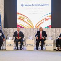 “Qondarma erməni soyqırımı: iddialar və faktlar”  UNEC-də beynəlxalq konfrans