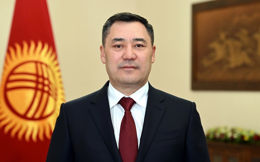 Qırğızıstan Prezidenti Füzulidə səfərdədir