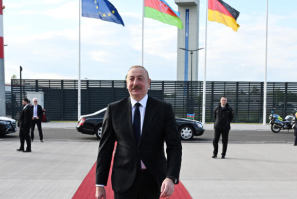President Ilham Aliyev concluded his working visit to Germany