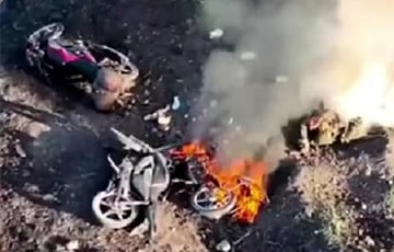 Rusların 8 motosikleti və piyadaların döyüş maşını məhv edilib