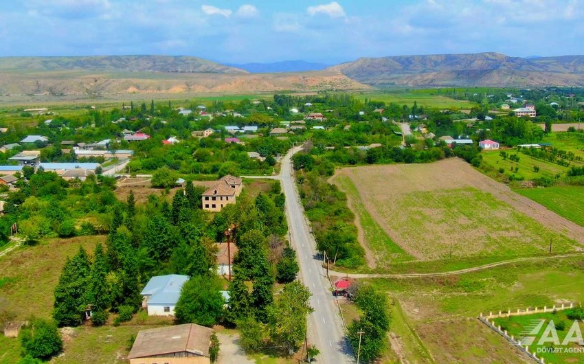 The construction work of the road that connects 12 settlements in Agsu is complete