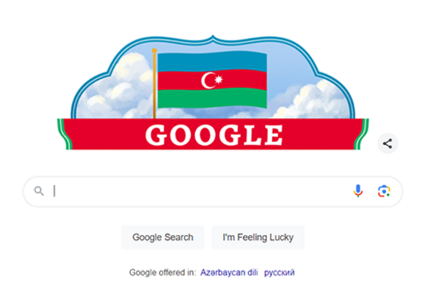 “Google” Azərbaycanı təbrik etdi