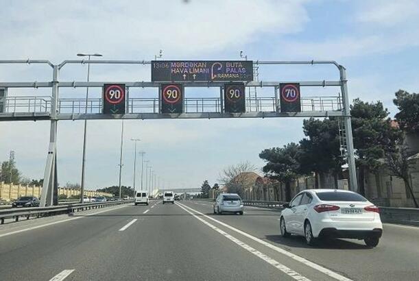 Zığ dairəsi-Hava Limanı yolunda sürət həddi bərpa edilib