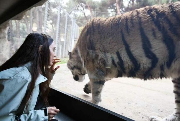 Leyla Əliyeva Bakı zooparkından paylaşım etdi - FOTOLAR 