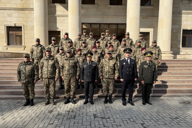 Hərbi Prokurorluq DİN-in Daxili Qoşunları ilə hərbi hissədə birgə tədbir keçirib - FOTOLAR