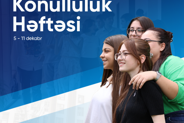 “UNEC Könüllülük Həftəsi”nə start verilib