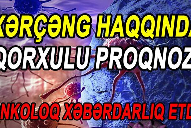 Xərçəng haqqında qorxulu proqnoz - Onkoloq xəbərdarlıq etdi (SƏS TV - CANLI)