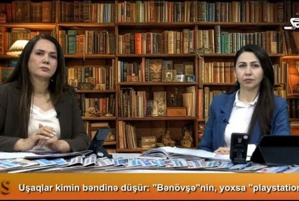 Uşaqlar kimin bəndinə düşür: "Bənövşə"nin, yoxsa "playstation"? (SƏS TV - CANLI)