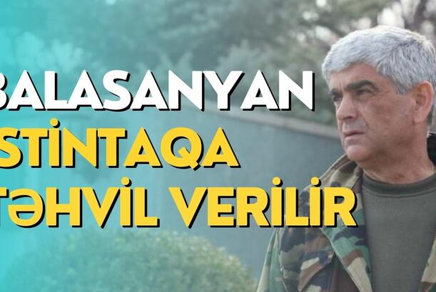 Balasanyan istintaqa təhvil verilir (SƏS TV - CANLI)