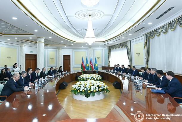 Azerbaijan and Kazakhstan's Foreign Ministers discuss strategic partnership