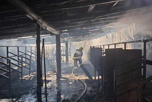Şərurda fermada, Kəngərlidə yaşayış evində yanğın olub
