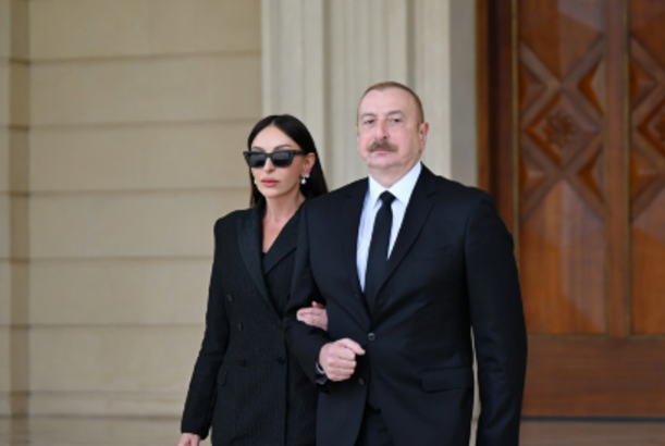 Prezident Daşaltı kənd məscidinin açılışında iştirak edib