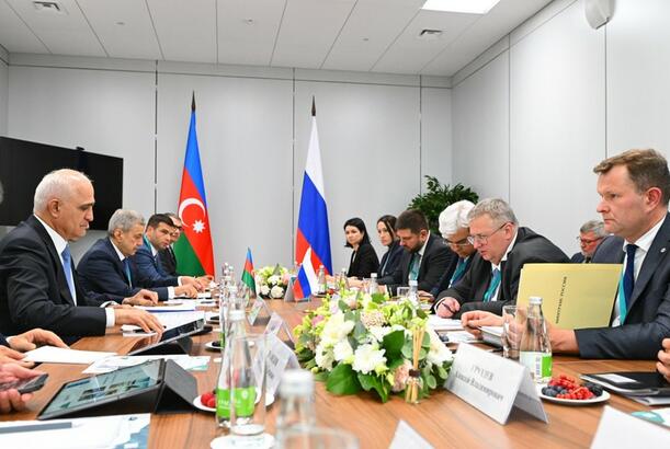 Azərbaycan nümayəndə heyəti “Rusiya-İslam dünyası: Kazan Forum-2025” Beynəlxalq İqtisadi Forumunda - FOTOLAR