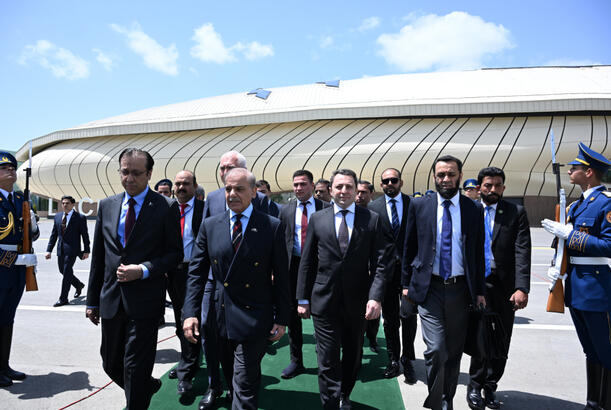 Məhəmməd Şahbaz Şərifin Azərbaycana səfəri başa çatıb