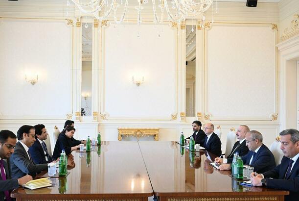 İlham Əliyev Pakistanın energetika nazirini qəbul edib - FOTOLAR