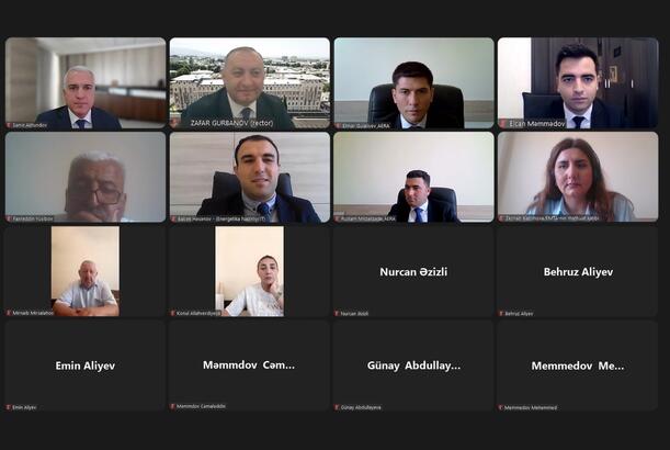 “Energy Talks” layihəsi çərçivəsində növbəti onlayn seminar keçirilib