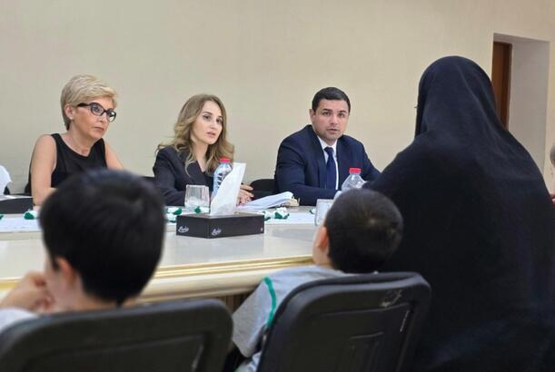 Ombudsmanın nümayəndələri Suriyadan repatriasiya olunmuş şəxslərlə görüşüblər