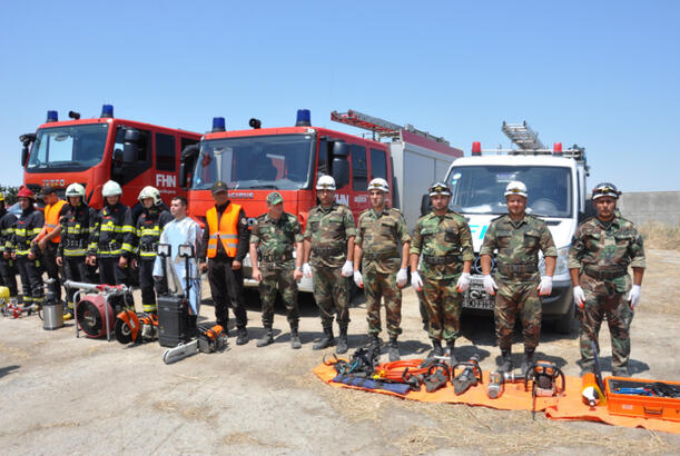 Abşeron rayonunda kompleks mülki müdafiə təlimi keçirilib