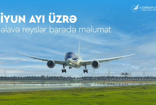 AZAL bəzi istiqamətlər üzrə uçuşların sayını artırır