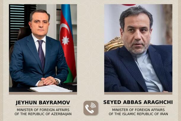 Ceyhun Bayramov və Seyid Abbas Ərağçi İsrailin İrana hücumundan sonra yaranmış vəziyyəti müzakirə ediblər