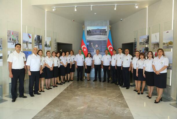 DGK-nın nümayəndə heyəti “Zəfər Qalereyası”nı ziyarət edib - FOTOLAR