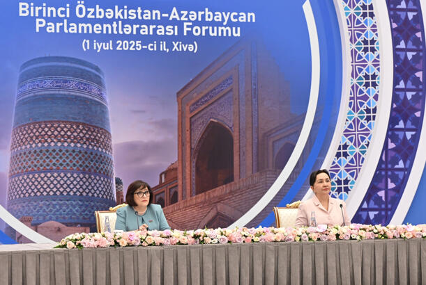 Birinci Özbəkistan-Azərbaycan parlamentlərarası forumunun açılış mərasimi keçirilib - FOTOLAR