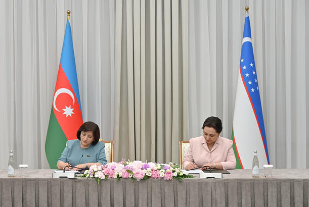 Azərbaycan Milli Məclisi ilə Özbəkistan Ali Məclisi Senatı arasında sənədlər imzalanıb