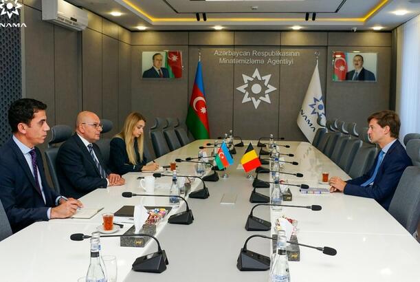 Belçika səfiri ANAMA-da olub - FOTO