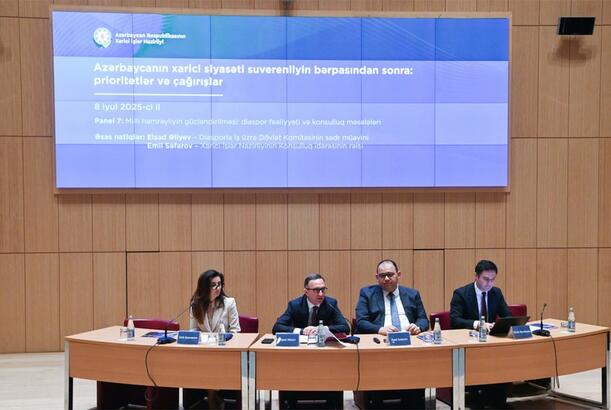 Azərbaycan diplomatları xaricdə yaşayan azərbaycanlıların hüquqlarının qorunması məsələsini müzakirə ediblər